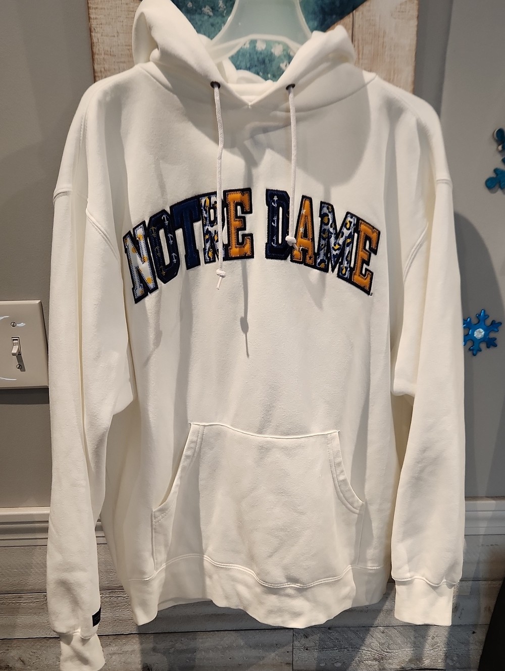 Vtg. EUC Jansport Notre Dame Women's Sz L Pullover Sweatshirt